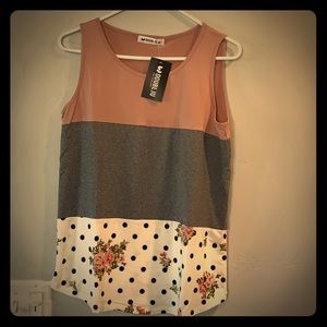 NWT Doublju Tank Size M